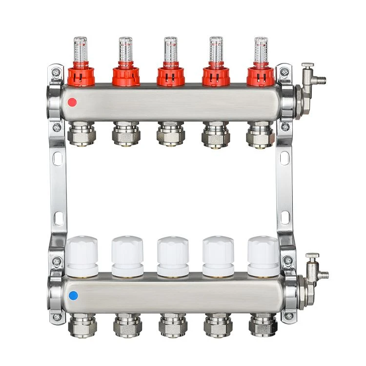 Stainless Steel Square Body Flow Meter Manifold